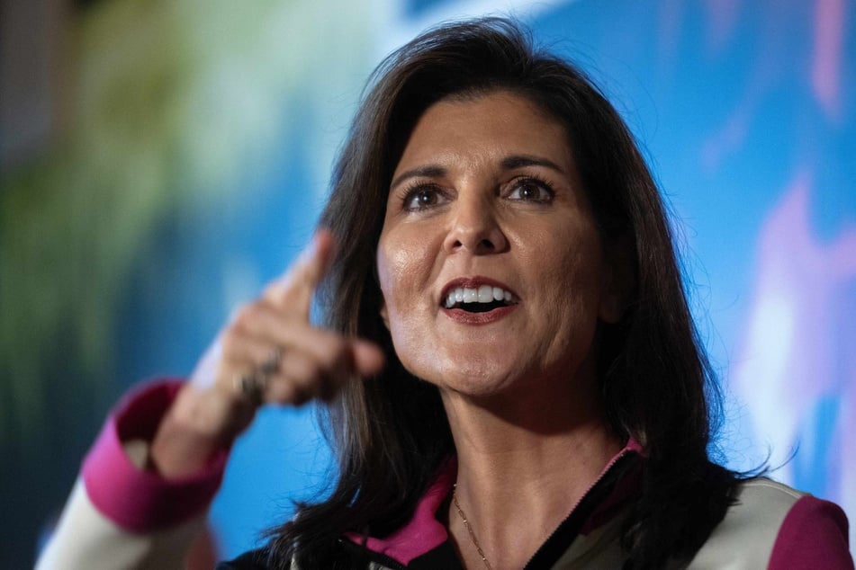 Nikki Haley made a surprise cameo on the show Saturday Night Live and took the chance to bash her opponent.
