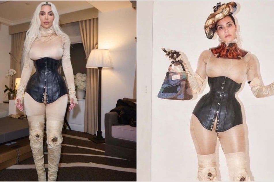 Kim Kardashian rocks "broken doll" fit after controversial Met Gala look
