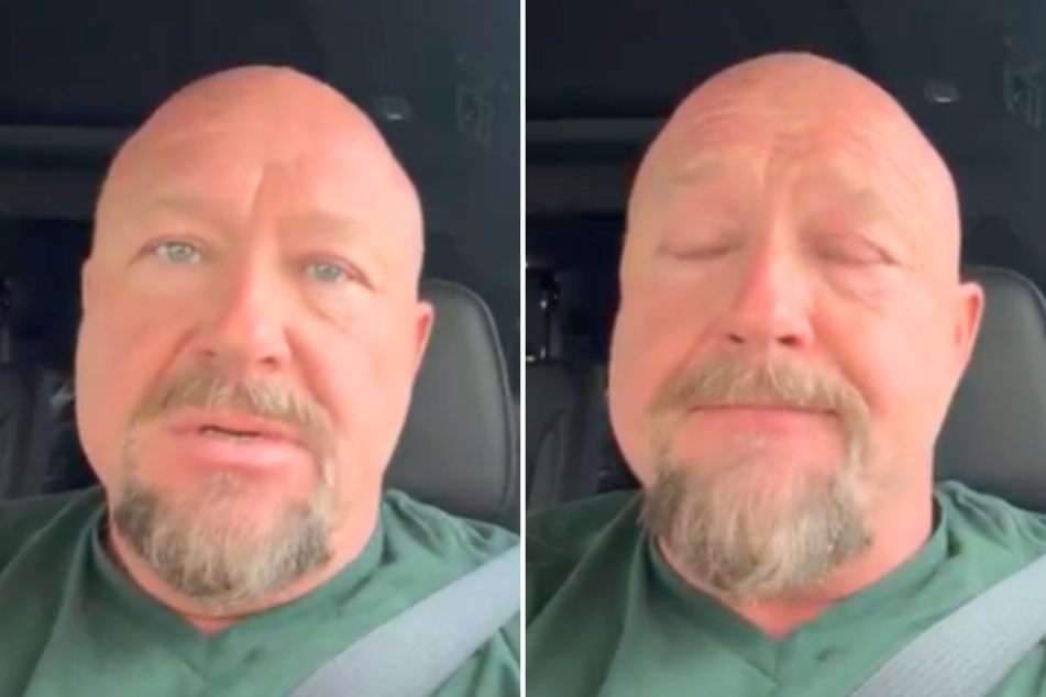 Alex Jones breaks down in tears over Jeffrey Epstein report: "This tears my guts out"