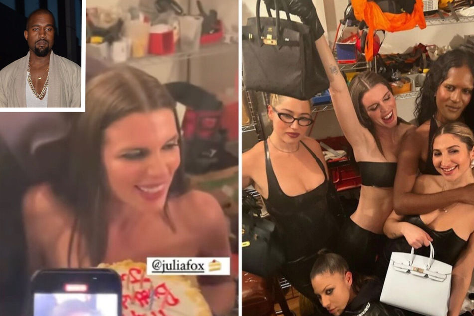 Birkin birthday! Ye spoils Julia Fox and crew with extravagant gifts