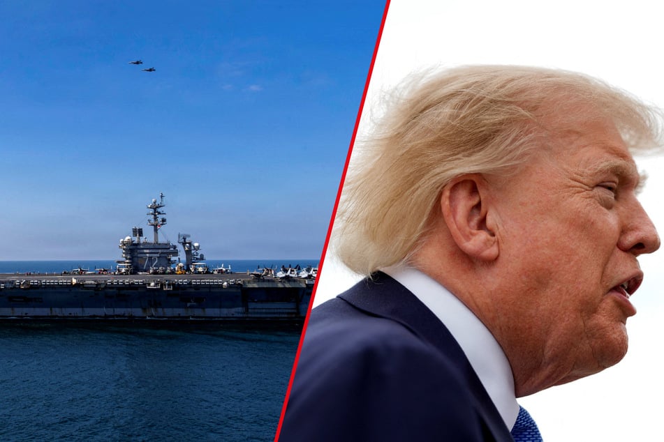 Trump dismisses reports of alarming conditions on US aircraft carrier: "No, no, no"