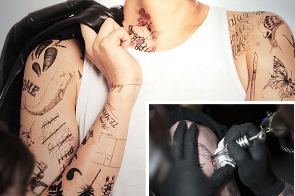 Why patchwork tattoo sleeves are all the rage