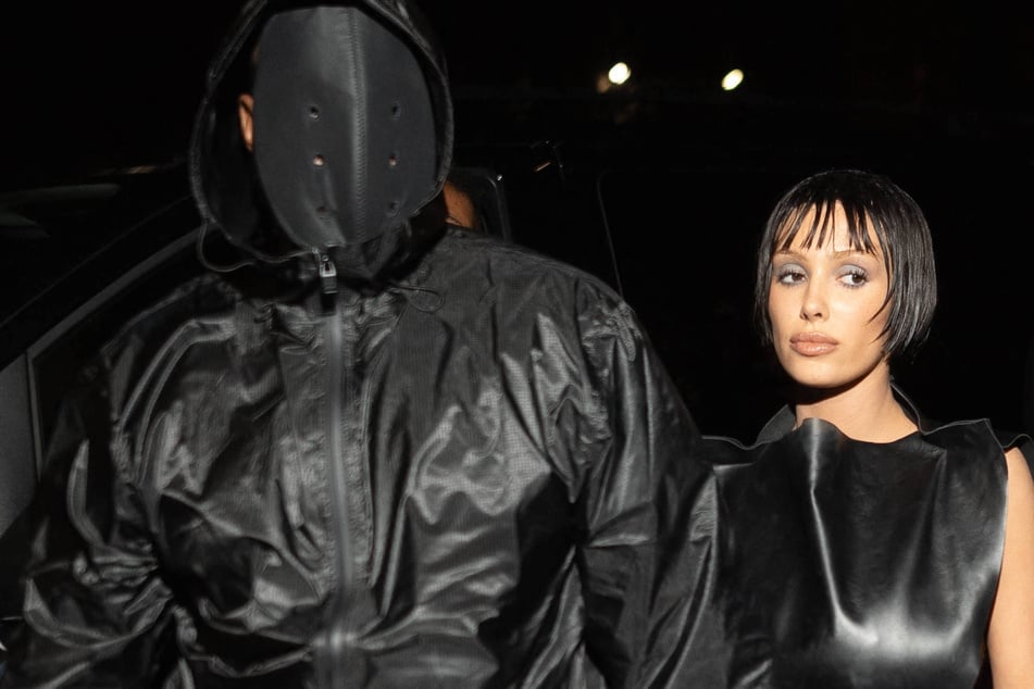Kanye West spilled the tea over his pending divorce from Bianca Censori (r.) in a new song, BIANCA.