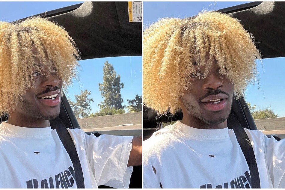 Lil Nas X pees on BET Award in Late To Da Party music video