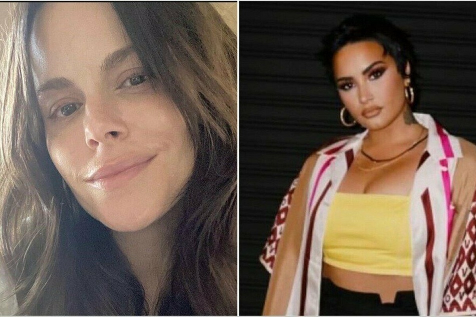 Demi Lovato wasn't shy about sliding into Emily Hampshire's DMs with a proposition!
