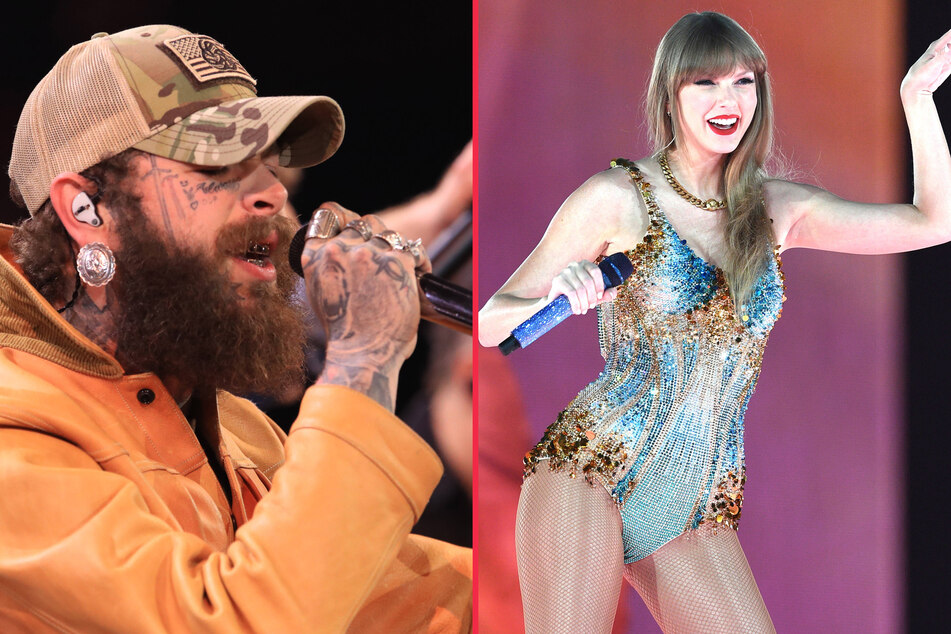 Tattooist reveals truth behind Post Malone's missing face ink in Taylor Swift music video
