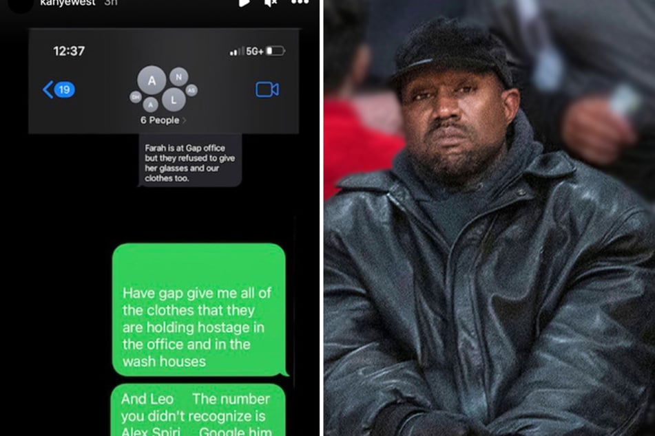 Kanye West leans on Elon Musk's legal camp to "have Gap give me all of the clothes"