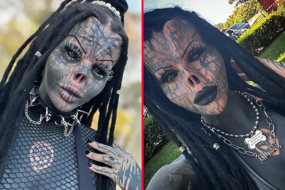 Tattoo addict who keeps severed body parts in a jar complains that "people are scared of me"