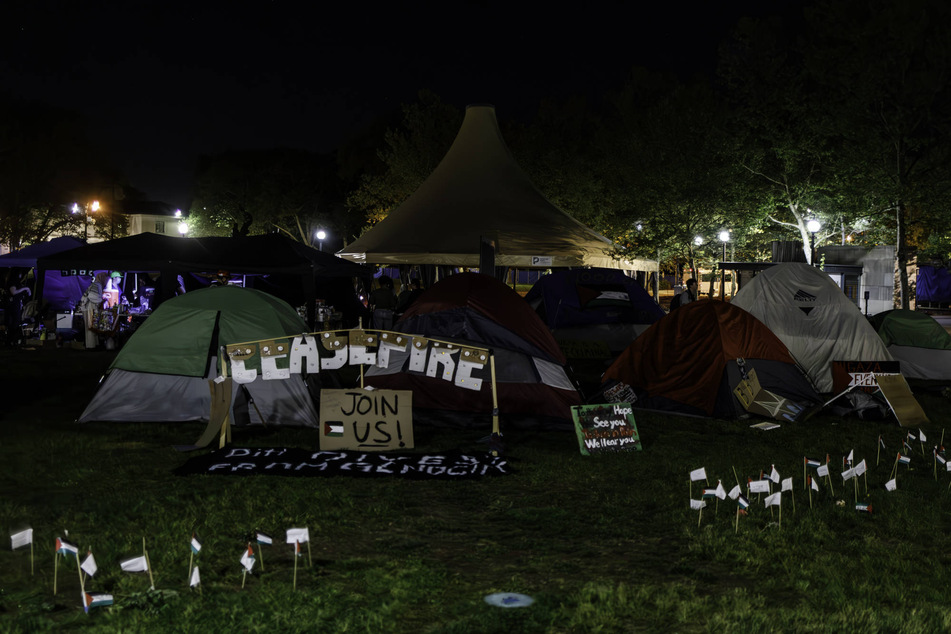 Students at the University of Pennsylvania were also arrested in a violent police crackdown that dismantled their encampment.
