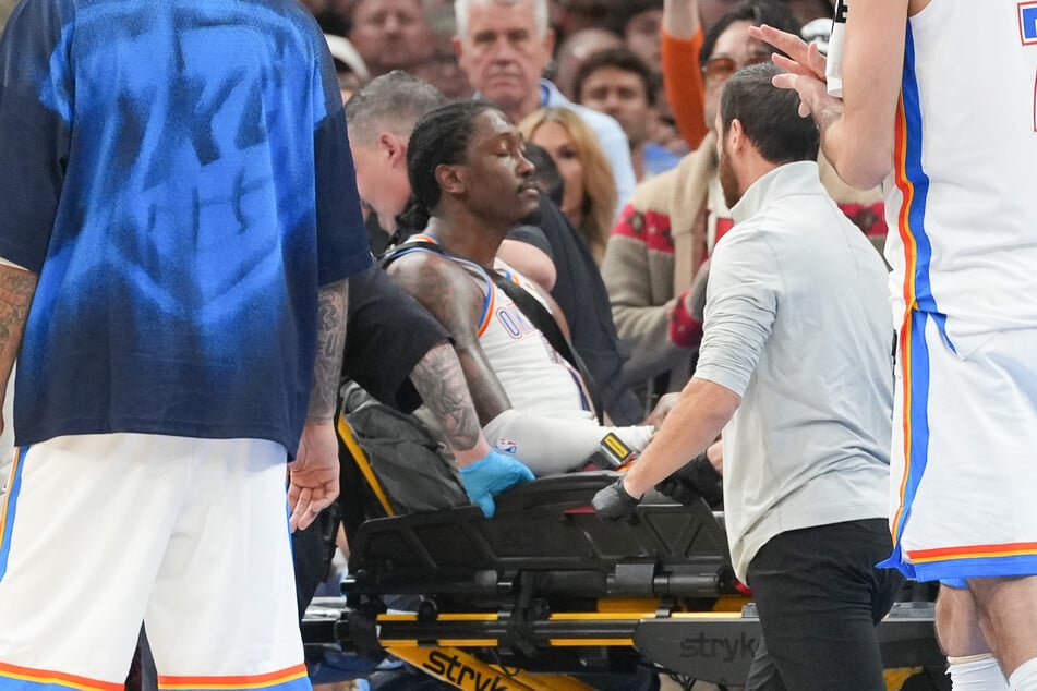 Oklahoma City Thunder star Jalen Williams goes down with horror injury that leaves team in shock