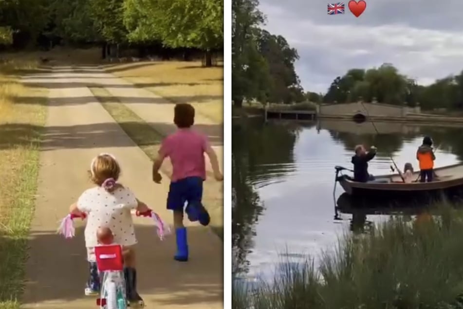Duchess Meghan has already shared glimpses of her new family life in England on Instagram.