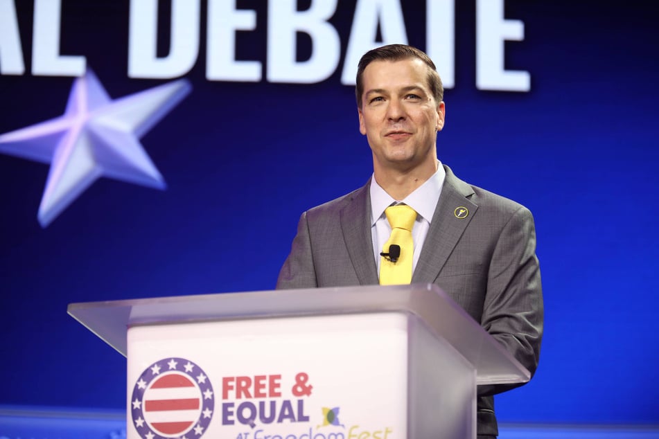 Libertarian Party presidential nominee Chase Oliver rejected "mass deportation" and border walls as cruel during the fourth Free & Equal debate.