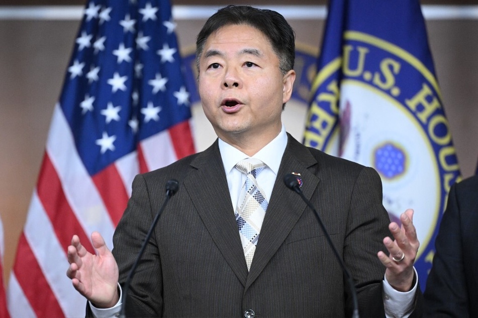 Representative Ted Lieu has urged Congress to pass a massive foreign military aid package which includes billions for Taiwan.