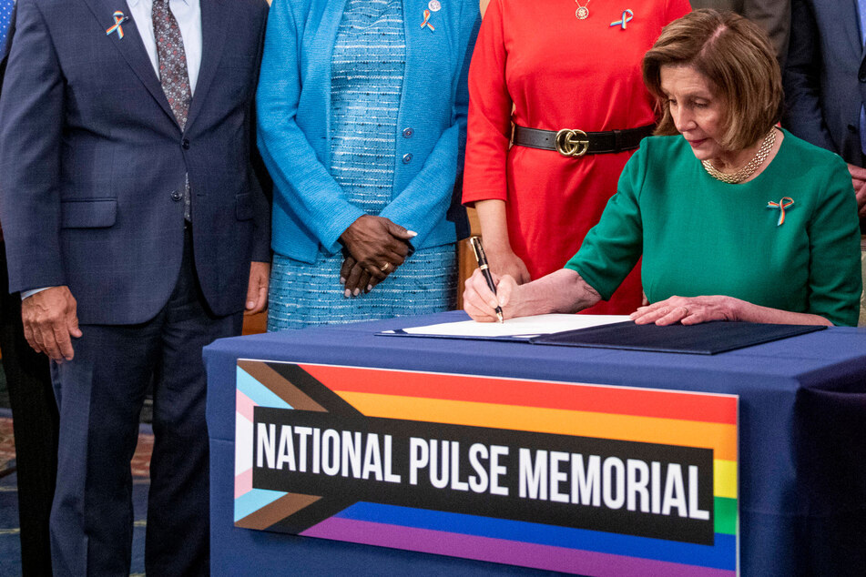 Nancy Pelosi signs bill to create National Pulse Memorial five years after Orlando nightclub mass shooting