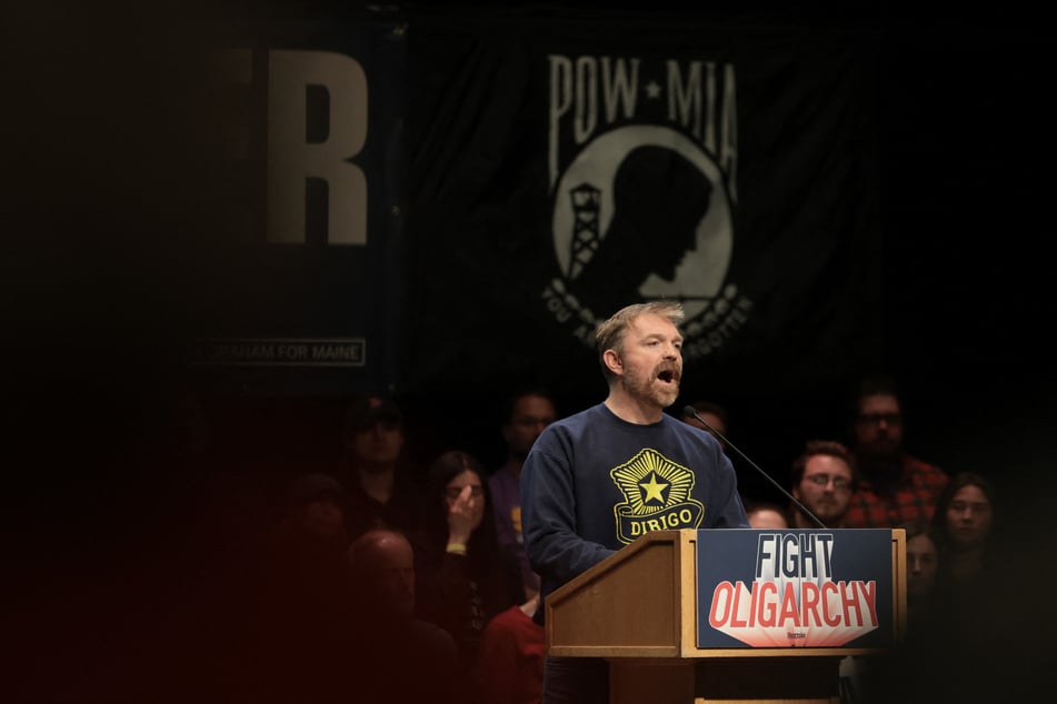 Maine Senate candidate Graham Platner (pictured) has opened an even wider lead over Senator Susan Collins in the latest poll.