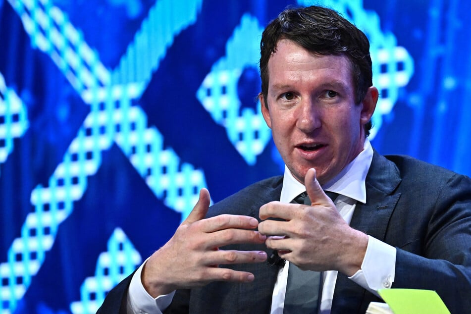 Anthropic co-founder Jack Clark speaks at the Annual Meetings of the International Monetary Fund and the World Bank Group in Bangkok on Thursday. 