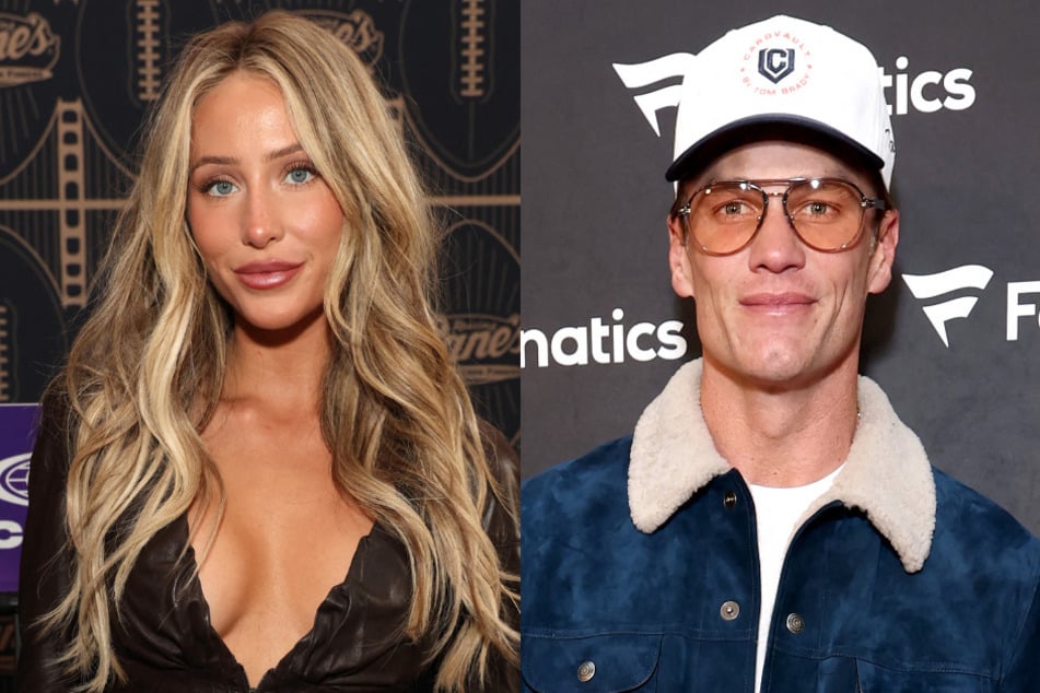 Alix Earle (l.) and Tom Brady are turning heads with their close New Year's and Super Bowl hangouts! Are sparks flying between the two?