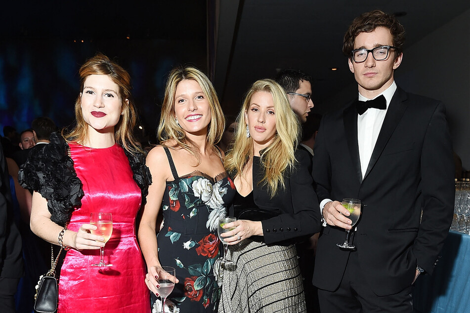 Ellie Goulding (second from r.) and Caspar Jopling (r.) called it quits in 2024.