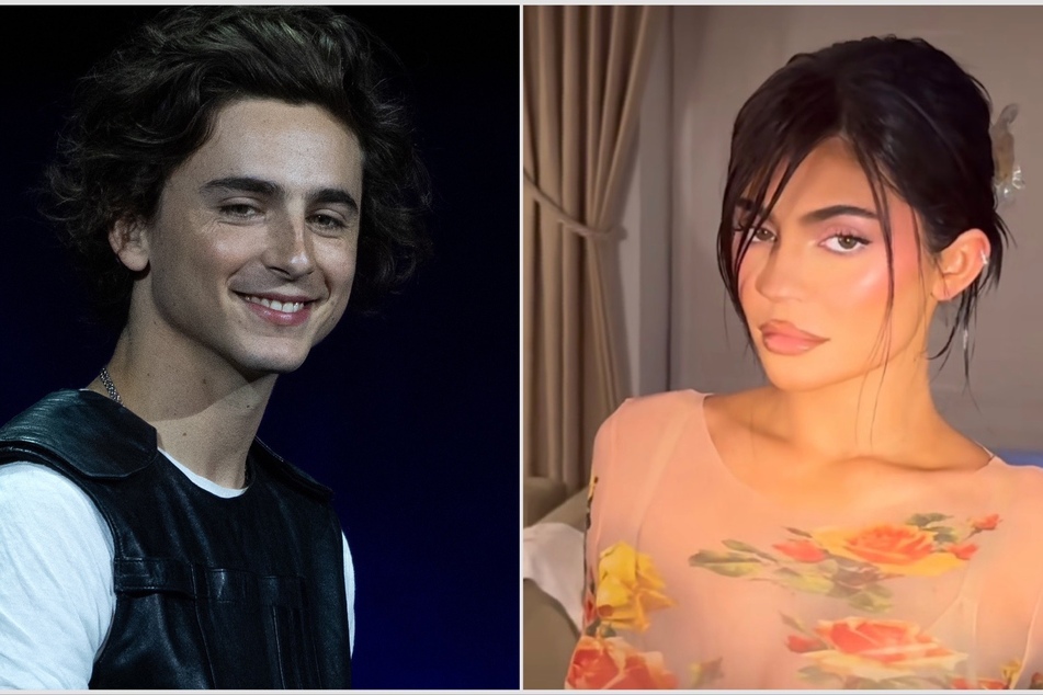 Kylie Jenner (r) and Timothée Chalamet are apparently still an item but will their relationship get serious?