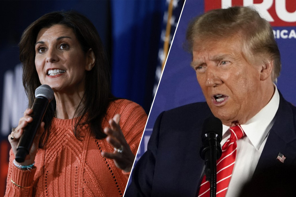 Trump seeks to sew up Republican nomination in New Hampshire showdown