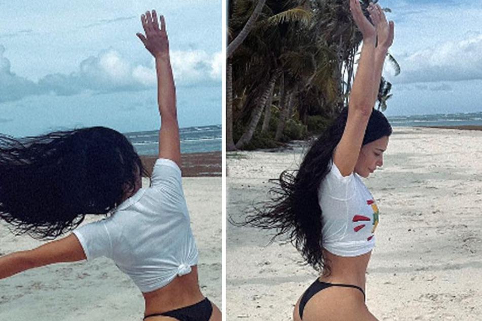 Kim Kardashian debuts her hidden talent in sporty style