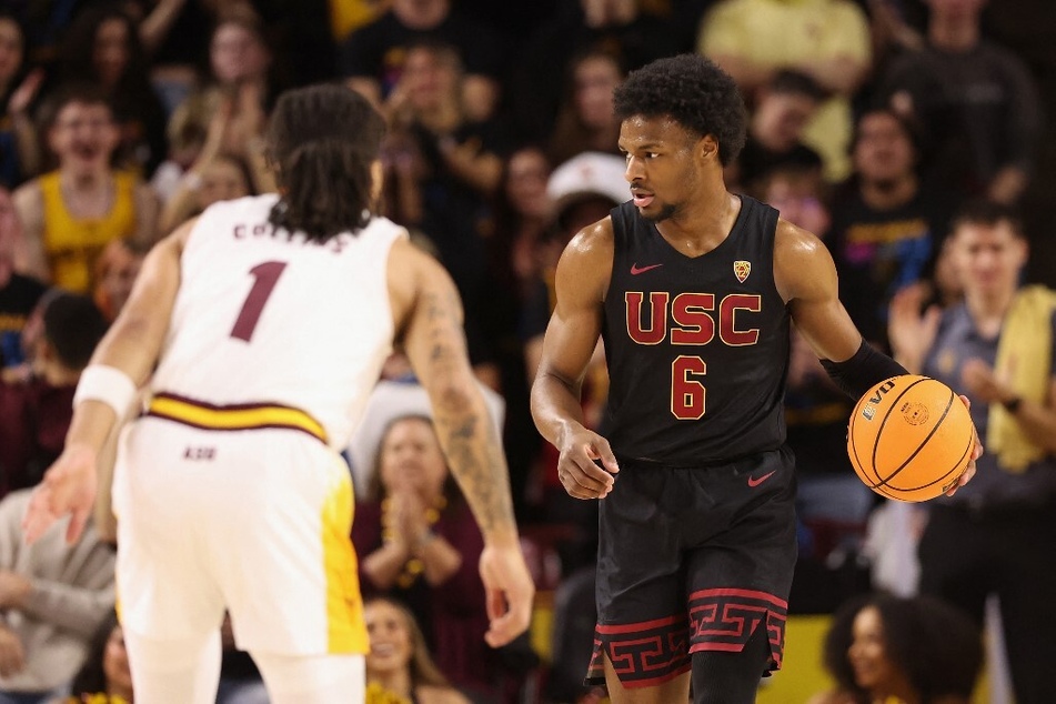 Bronny James showed no signs of rust against No. 5 Arizona over the weekend, indicating a promising hoops future despite a slow start to the season.
