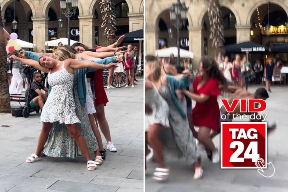Viral Video of the Day for September 29, 2025: Street performance goes wrong in hilarious clip