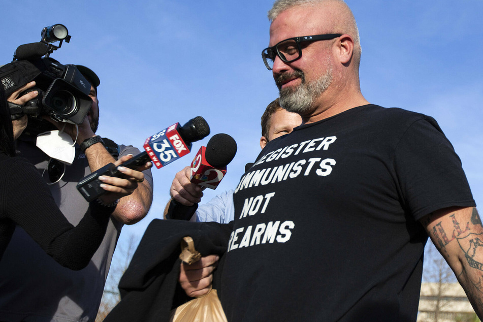 Joseph Biggs of Florida was arrested in January for his involvement in the January 6 attack.