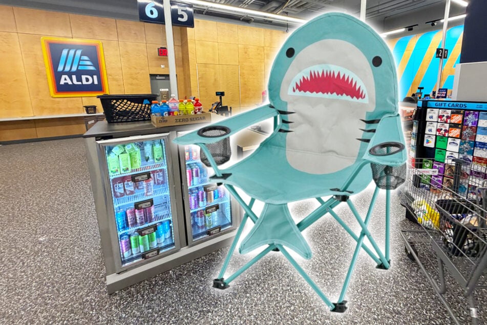 Grab this cute camping chair at Aldi before the kids notice it's gone