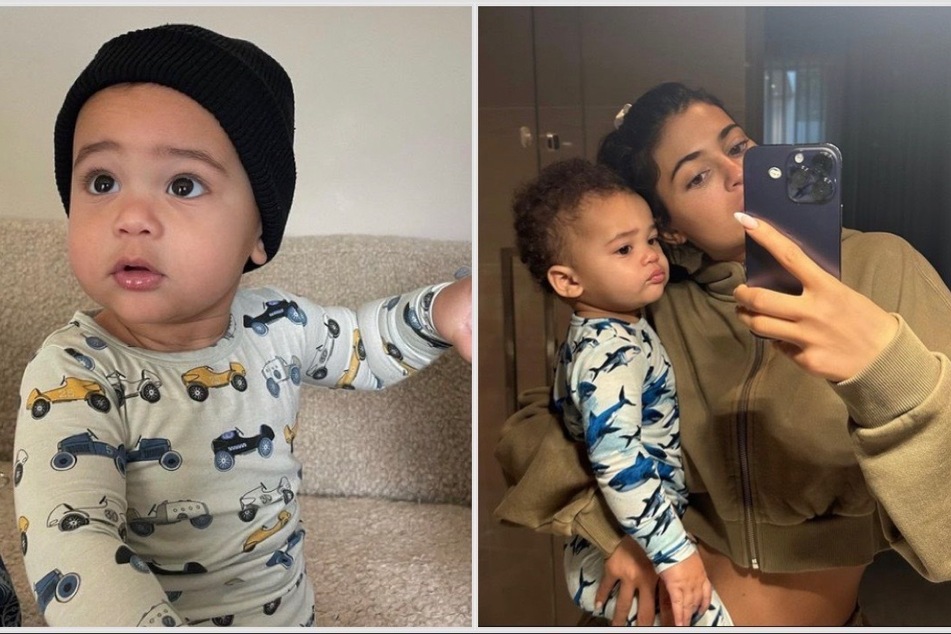Kylie Jenner finally drops son's mystery name and pics!