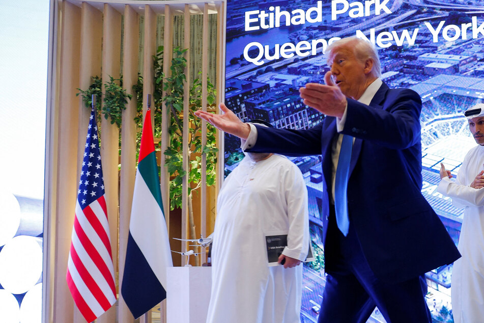 Trump ends money-spinning Gulf tour with trillion-dollar investment announcement