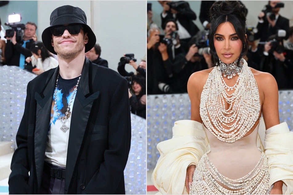 Kim Kardashian has reunion with Pete Davidson as North West makes Met Gala debut