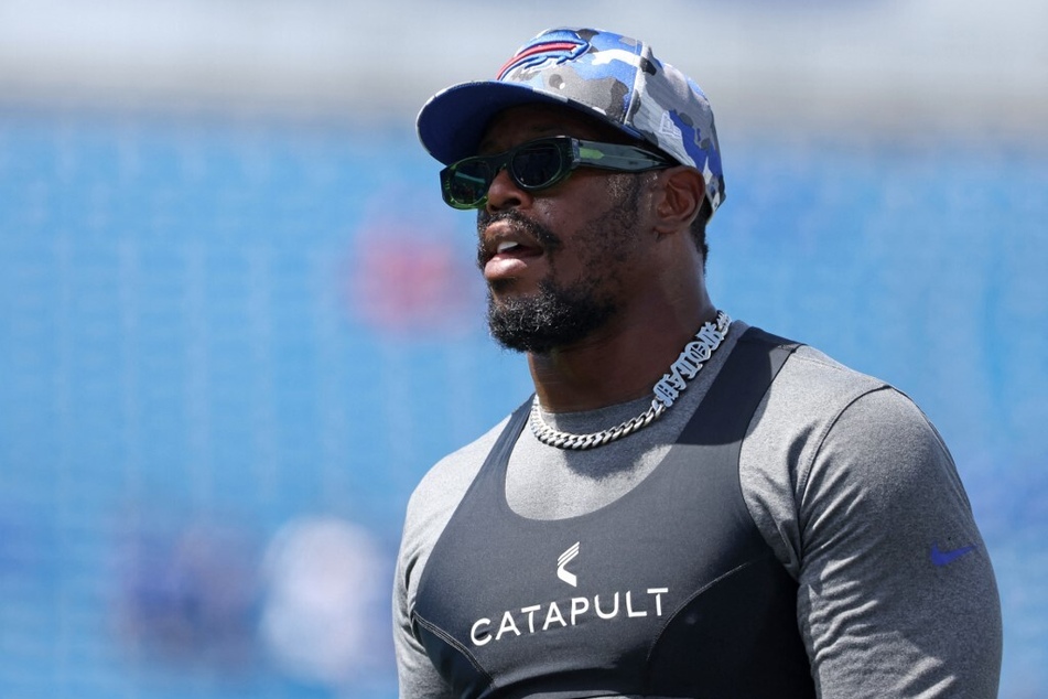 The Buffalo Bills' Von Miller has denied allegations hat he assaulted his pregnant girlfriend.