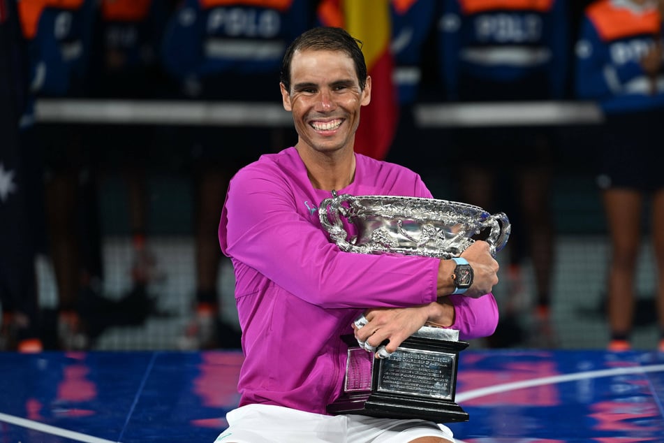 Rafael Nadal won his 21st grand slam title at the Australian Open.