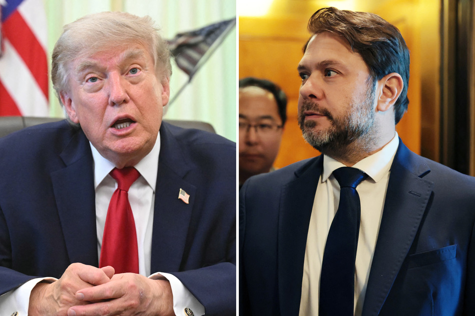 Ruben Gallego accuses Trump of "targeting" him with "weaponized" DOJ investigation