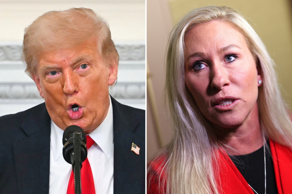 Marjorie Taylor Greene rips Trump over Ukraine aid: "I remain AMERICA FIRST!!!"