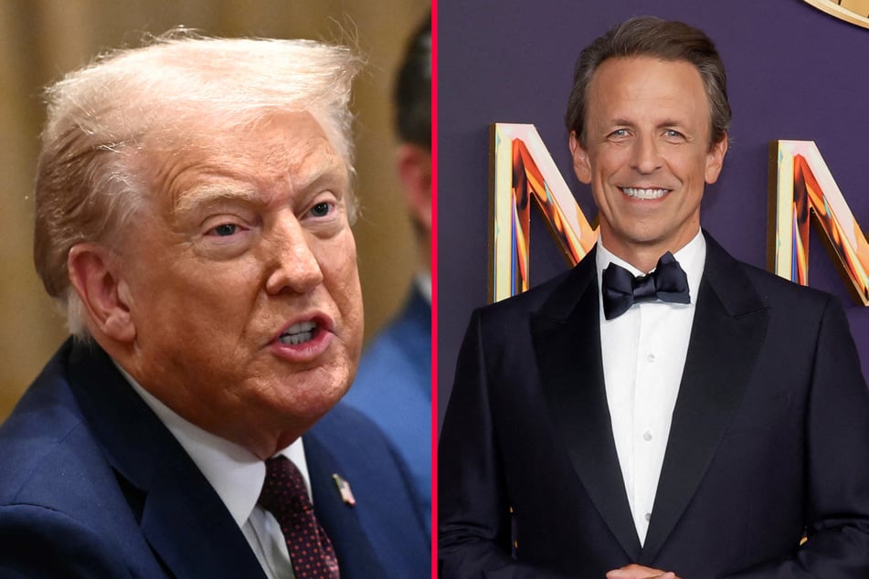 Trump goes after Seth Meyers and threatens NBC: "I'll definitely be finding out!"