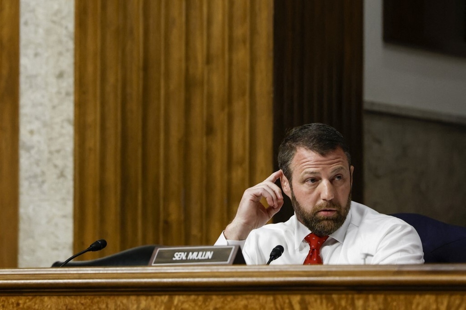 Oklahoma Senator Markwayne Mullin grilled witnesses in a Senate hearing over a book to teach children about race and racism.
