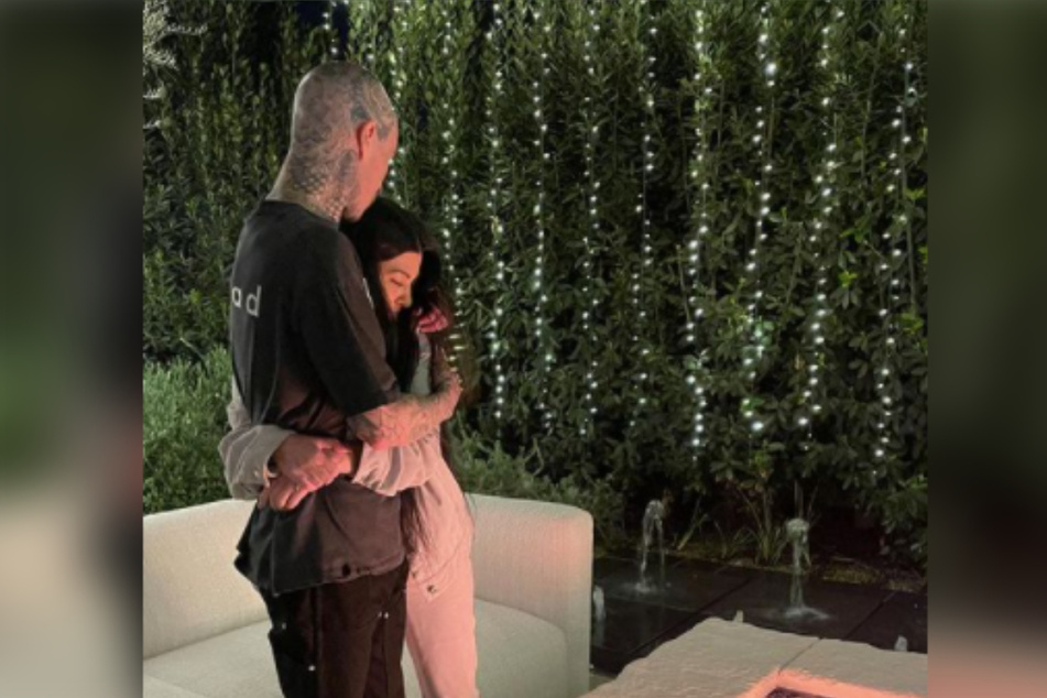 Travis has shared couple photos of himself and Kourtney on his Instagram since last month.