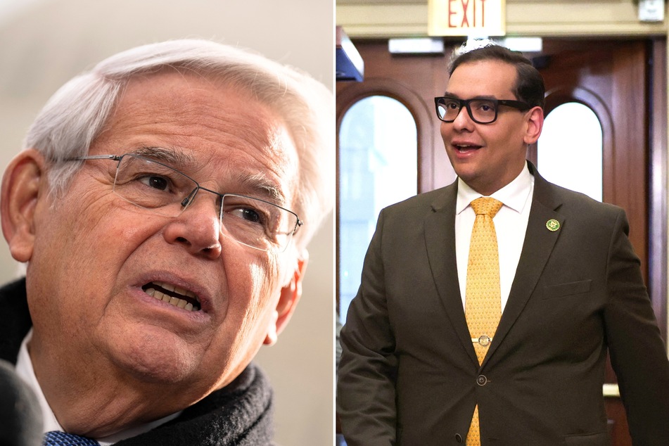 George Santos defends Bob Menendez amid calls for resignation after indictment