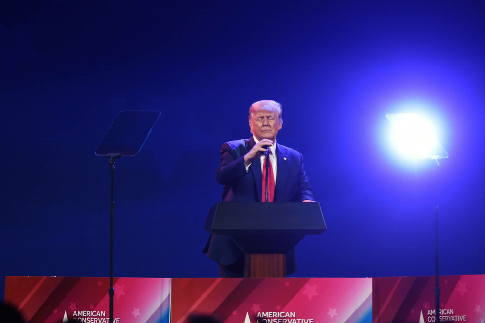 Donald Trump hints at 2024 run in first post-presidency appearance