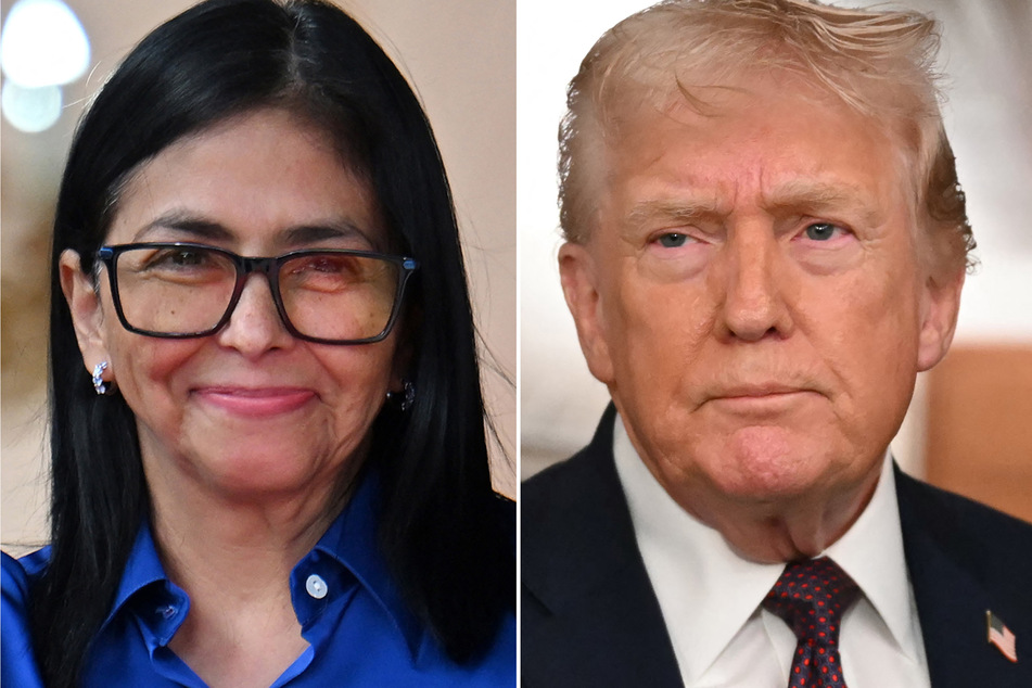 Trump praises "terrific" interim Venezuela leader Delcy Rodriguez after call