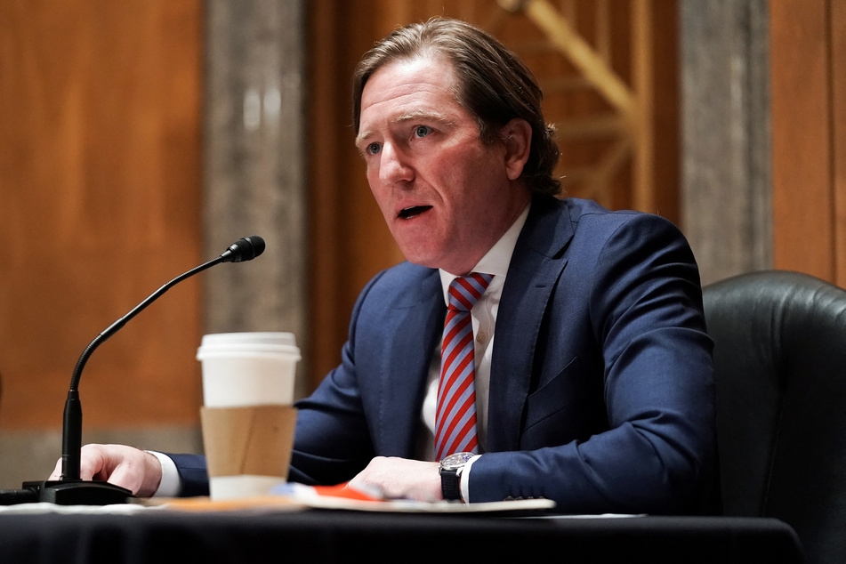 Chris Krebs, former director of the Cybersecurity and Infrastructure Security Agency, testifies during a Senate Homeland Security and Governmental Affairs Committee hearing on December 16, 2020.