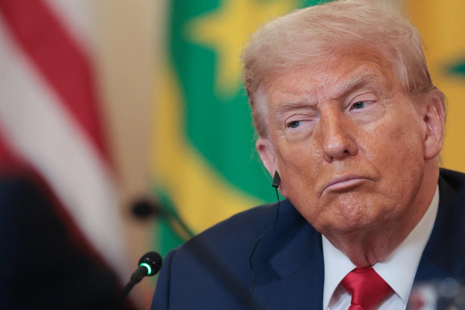 Trump praises Liberian leader's English – despite it being his native language
