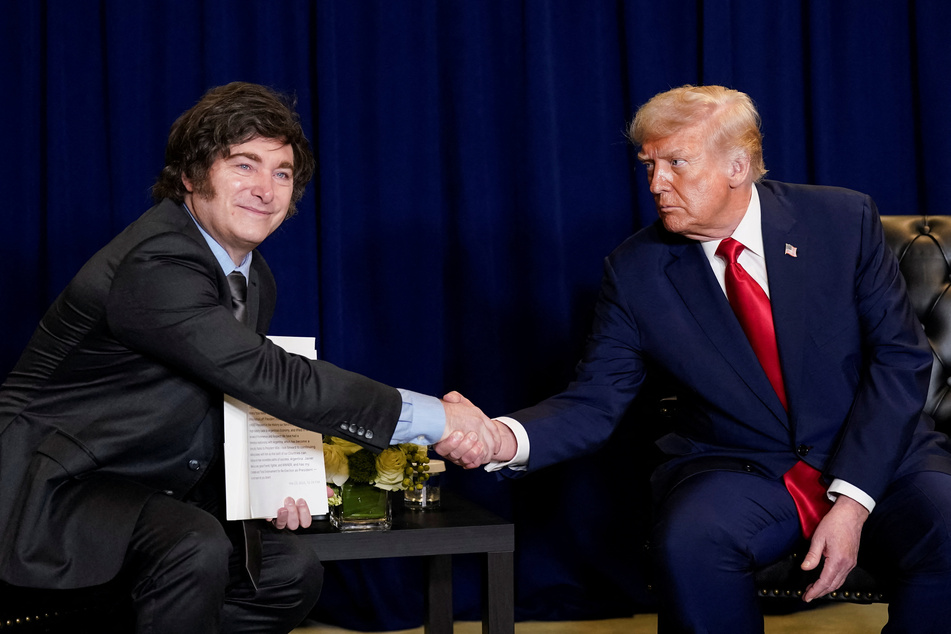 Trump comes to the rescue of struggling Argentina in Milei meeting: "We're gonna help"