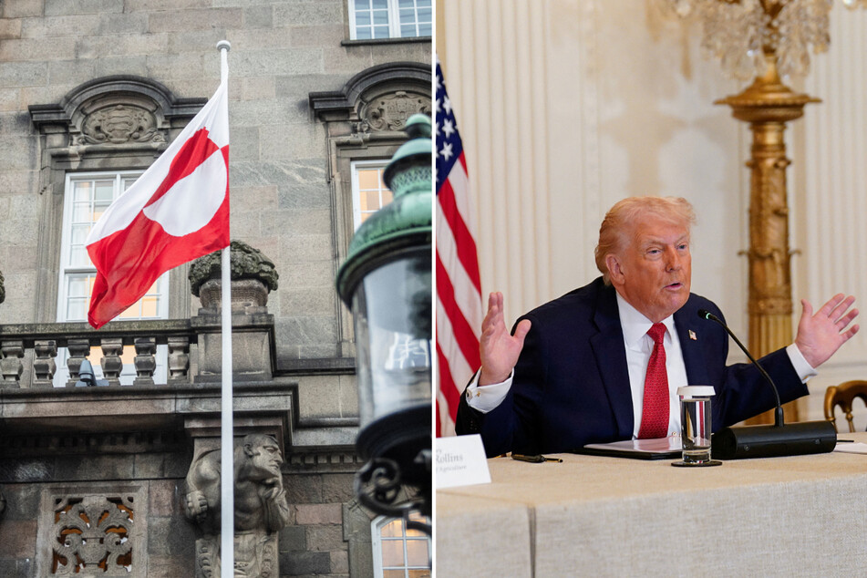 President Donald Trump threatened to slap tariffs on countries that refuse to go along with his plan of annexing Greenland.