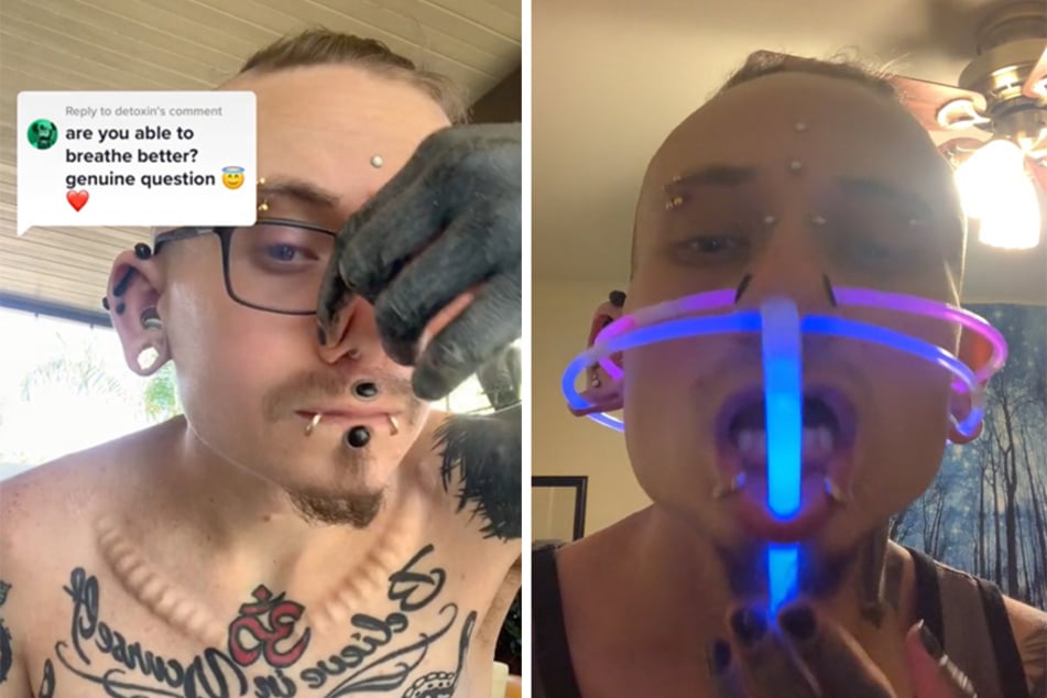 Cameron Lee Bright has spent over 100 hours getting tattooed.