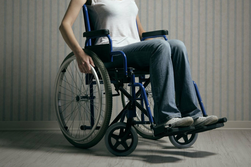 Hannah is in a wheelchair due to her endometriosis fusing her organs together (stock image).