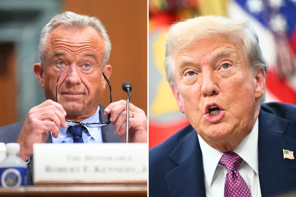 Trump touts "incredible" vaccines in break with anti-vaxxer RFK Jr.: "They work!"