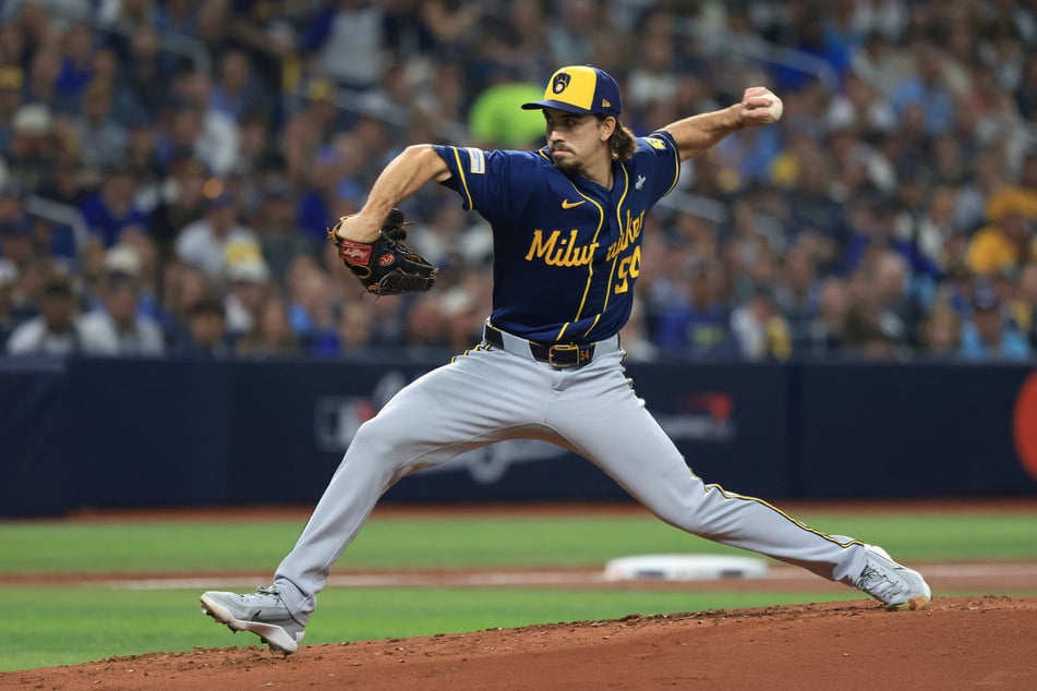 World Series: Brewers rout Rays in Game 3 to reach brink of sweep